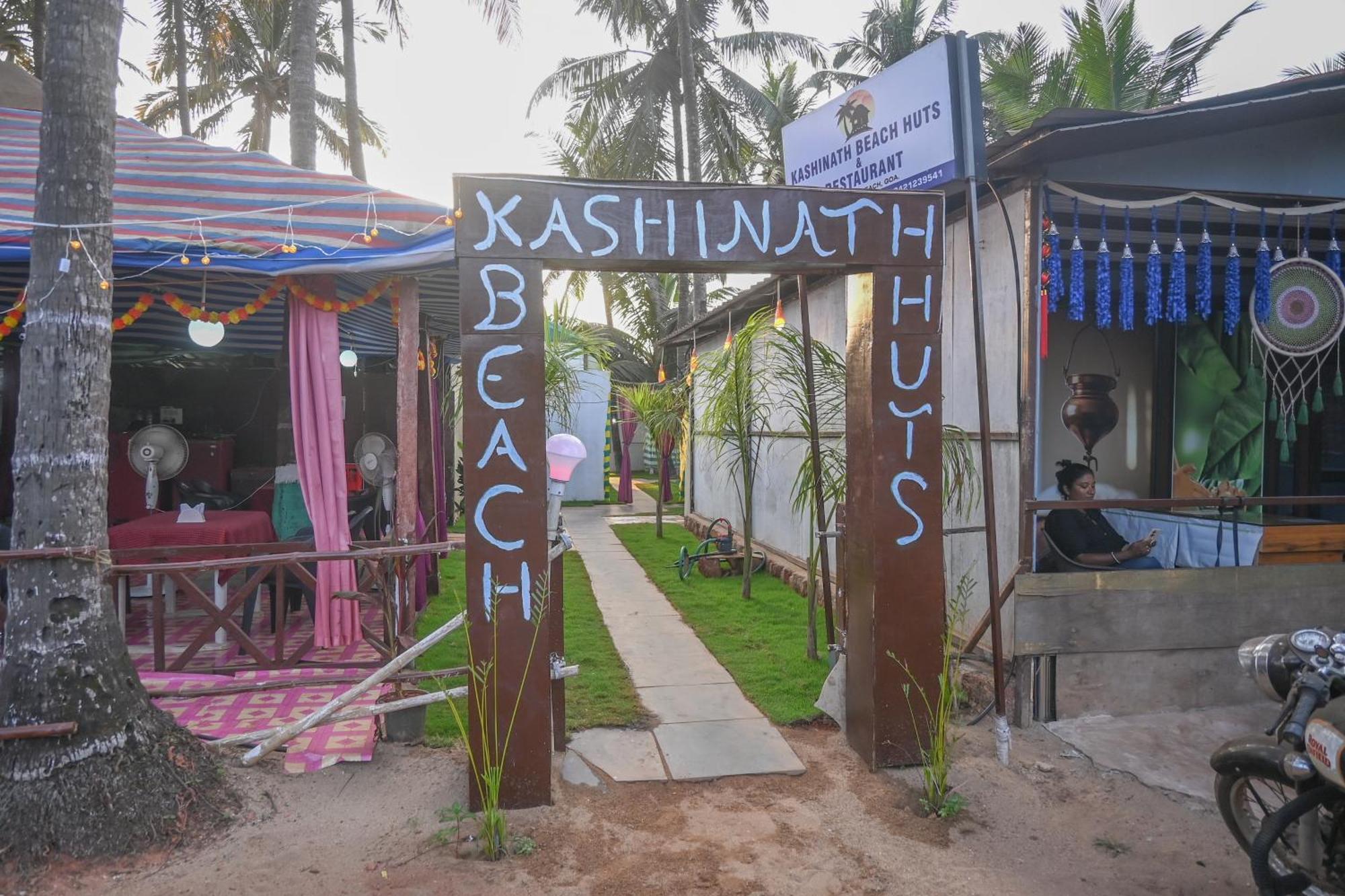 Kashinath Beach Huts Agonda Eksteriør billede