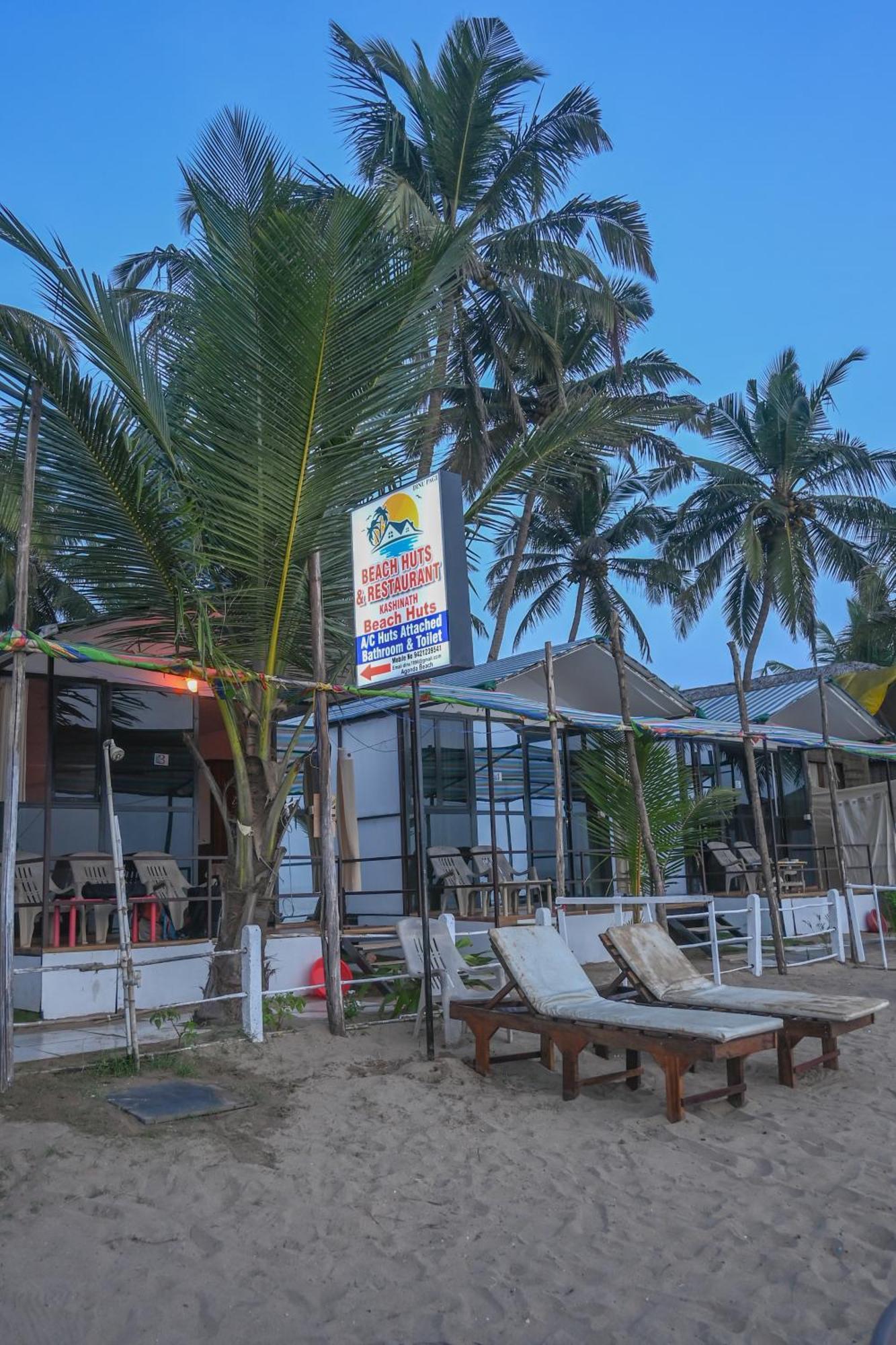 Kashinath Beach Huts Agonda Eksteriør billede