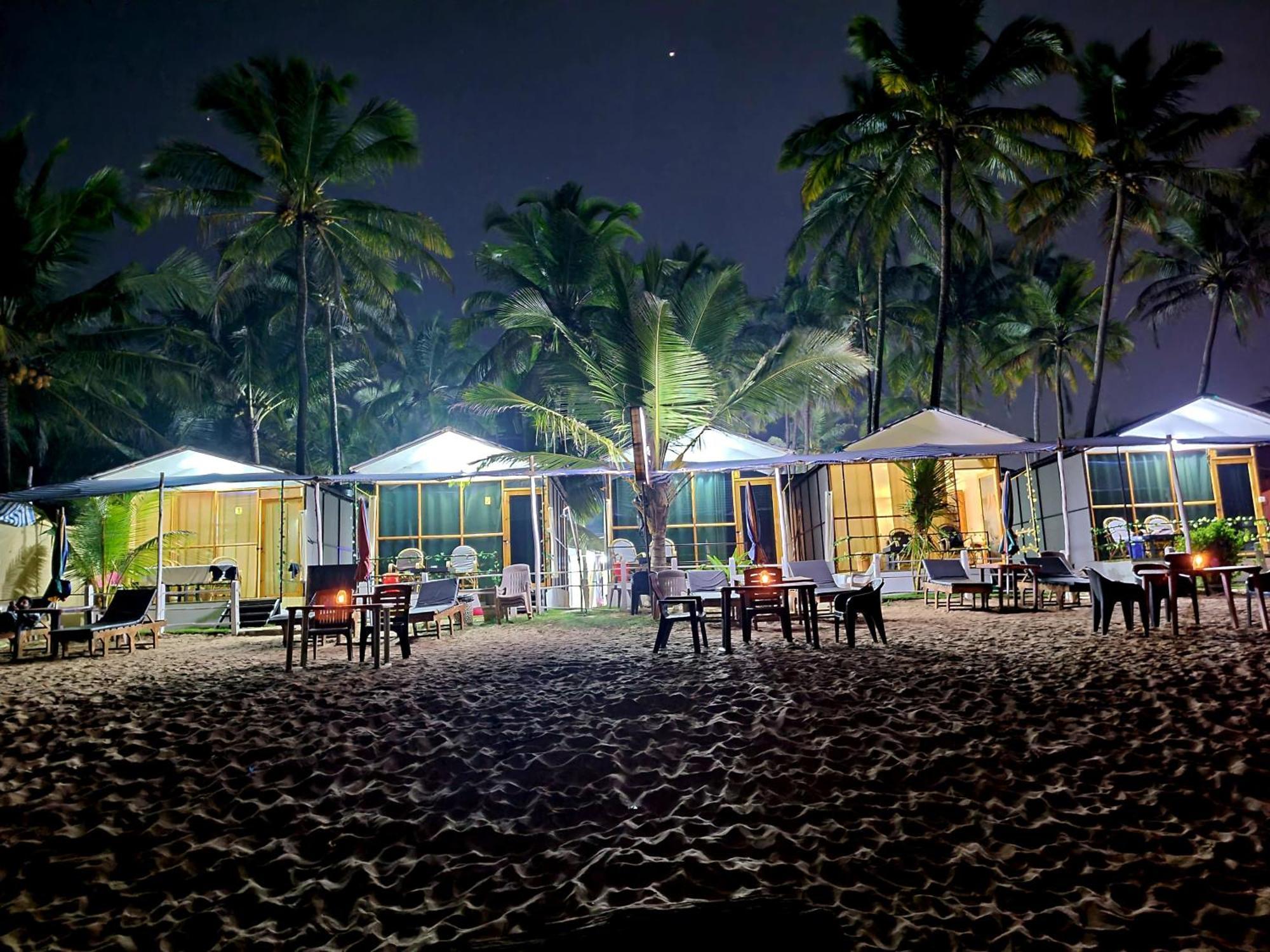 Kashinath Beach Huts Agonda Eksteriør billede